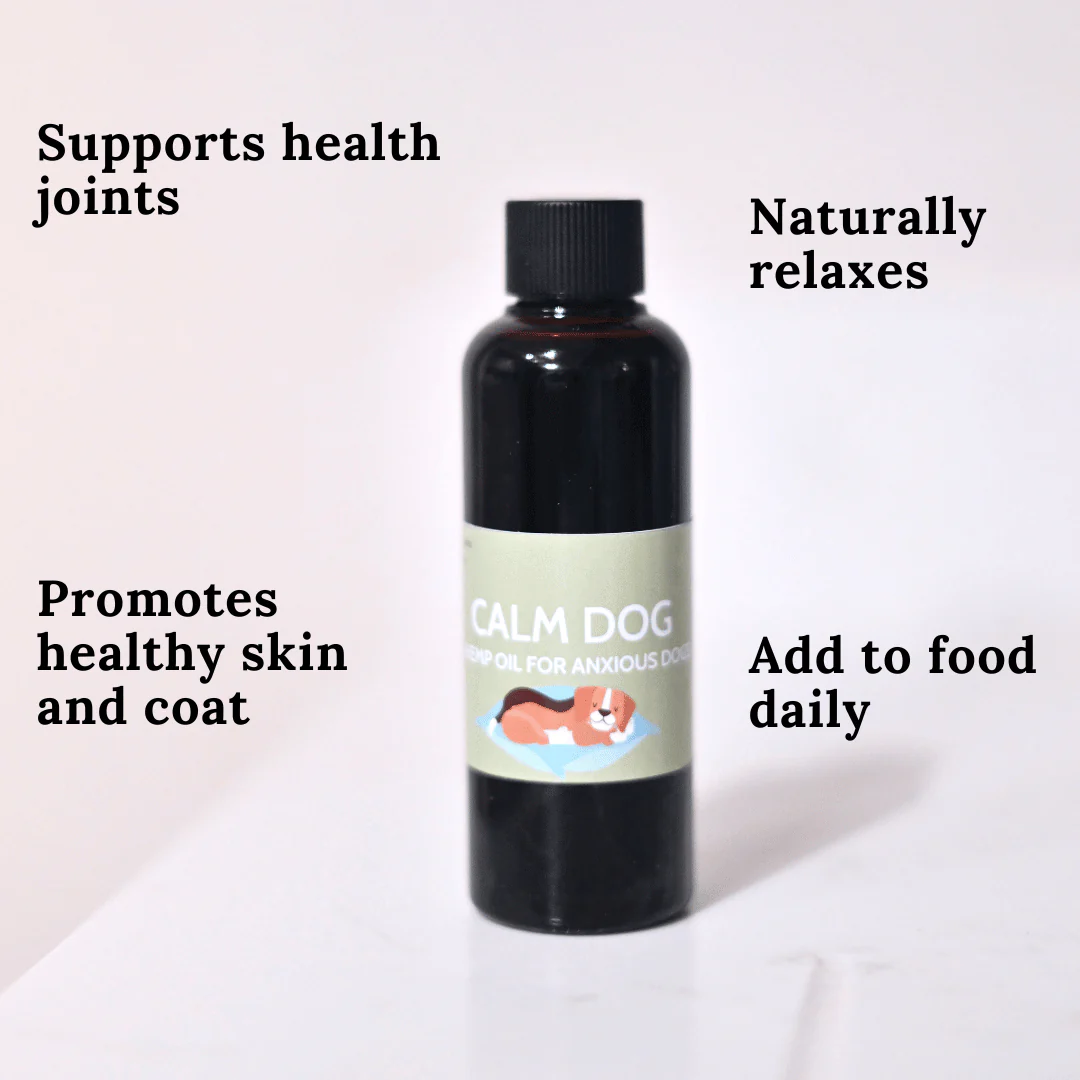 Calm Dog Hemp Oil for Anxious Dogs 100ml - Image 4