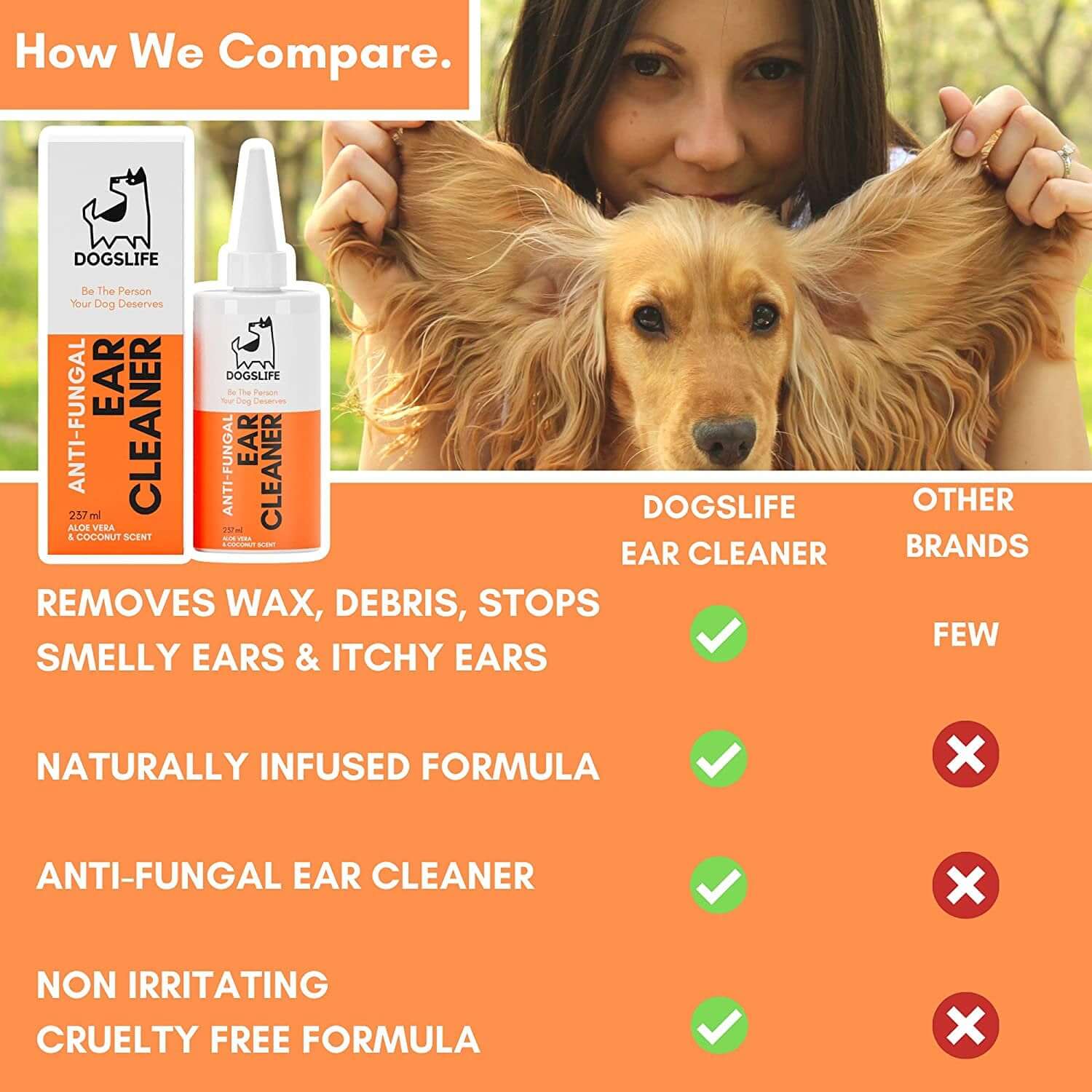 Dog's Life Anti-Fungal Ear Cleaner - Image 4