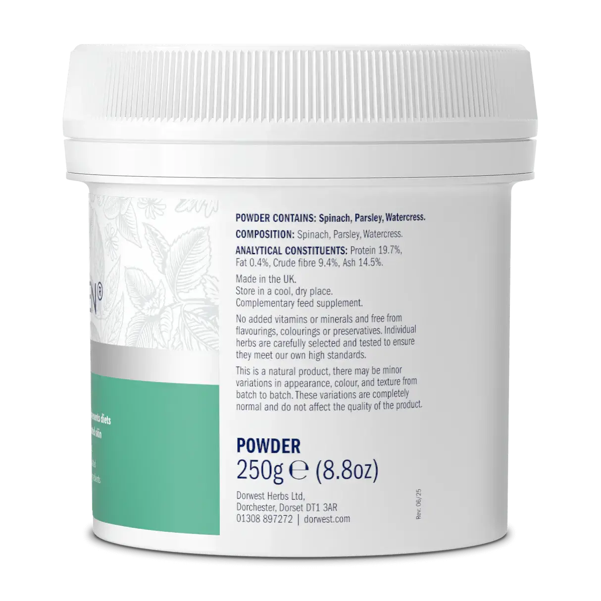 Dorwest Easy-Green Powder for Dogs and Cats – Natural Super-Greens Supplement for Skin and Overall Health - Image 2