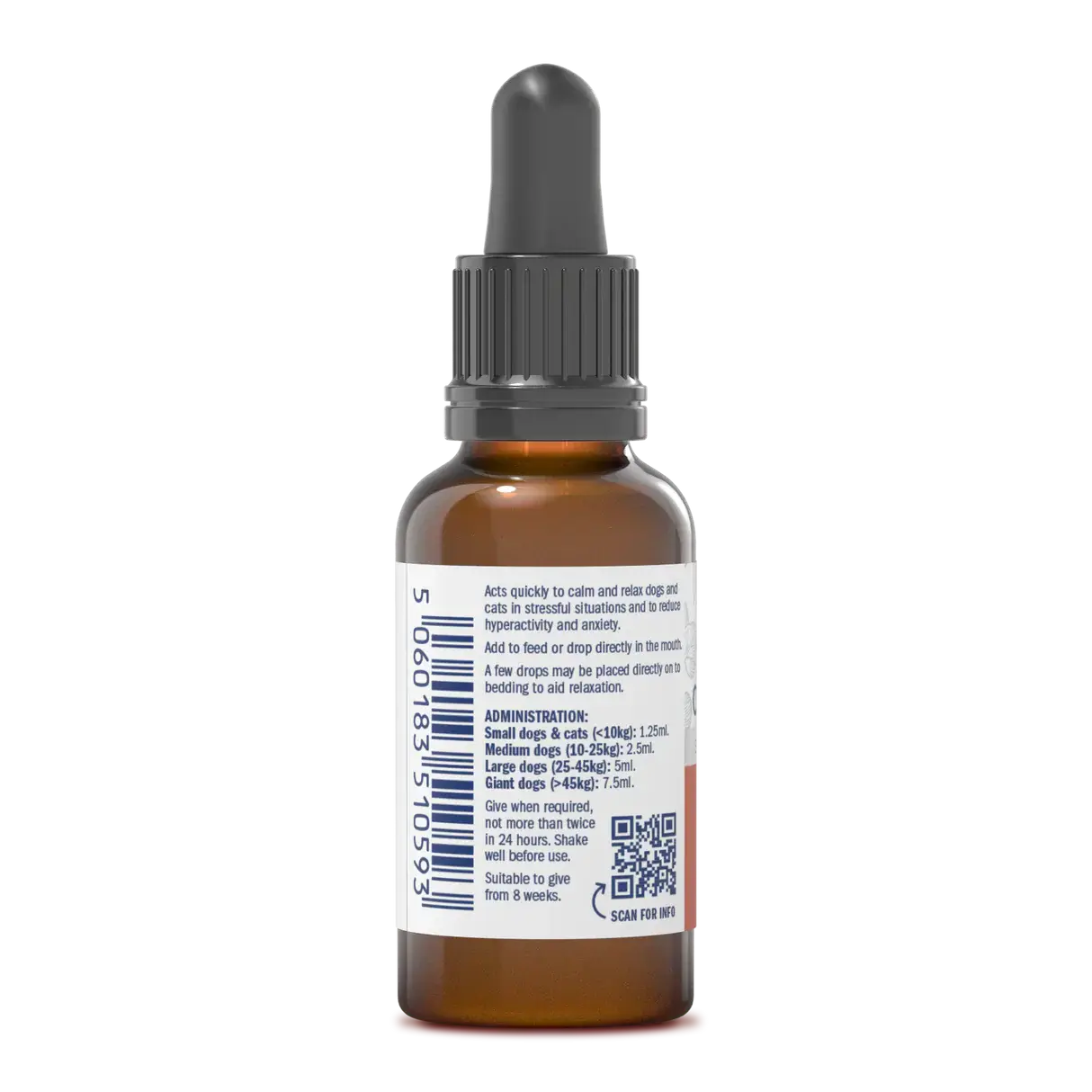 Dorwest Valerian Compound for Dogs and Cats – Natural Calming Support for Stress & Anxiety - Image 4