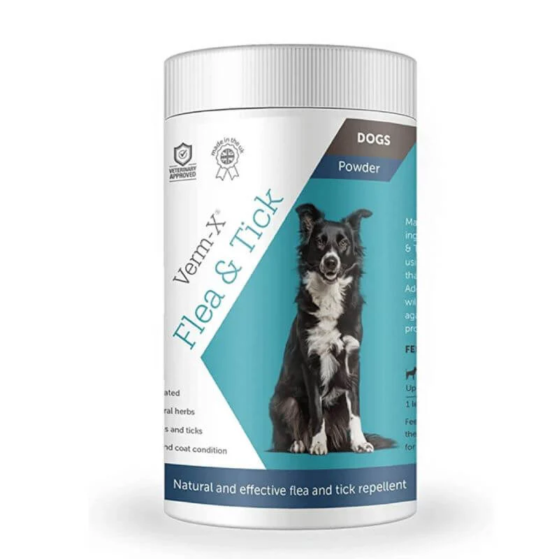 Natural Flea & Tick Powder/Verm-X