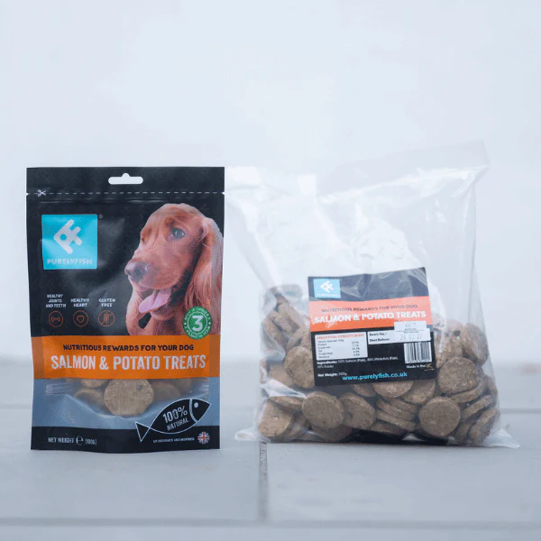 Salmon and Potato Dog Treats Purely Fish - Image 3