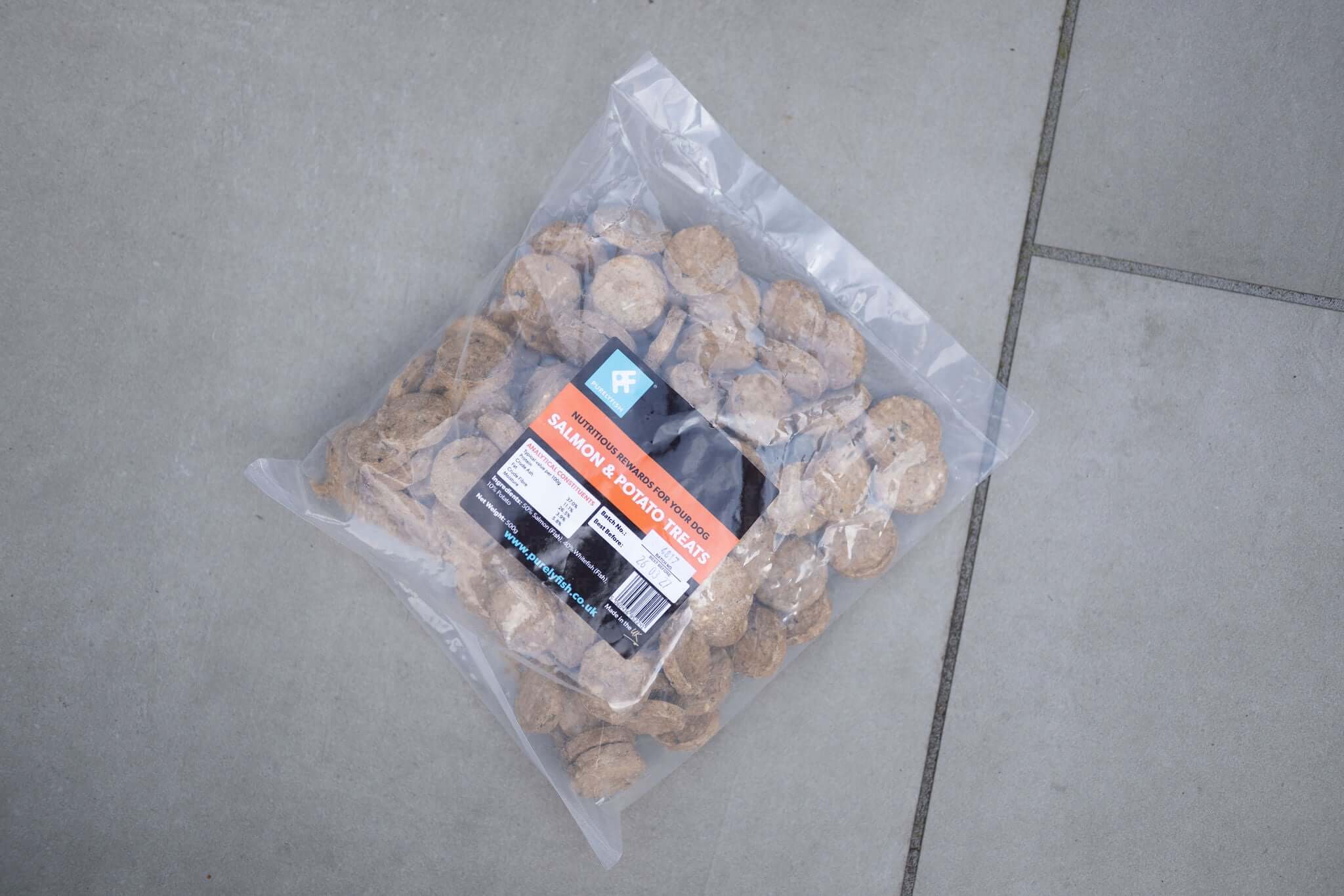 Salmon and Potato Dog Treats Purely Fish - Image 4